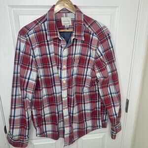 American Eagle Men's Button Down Size Large Super Soft 100% Cotton